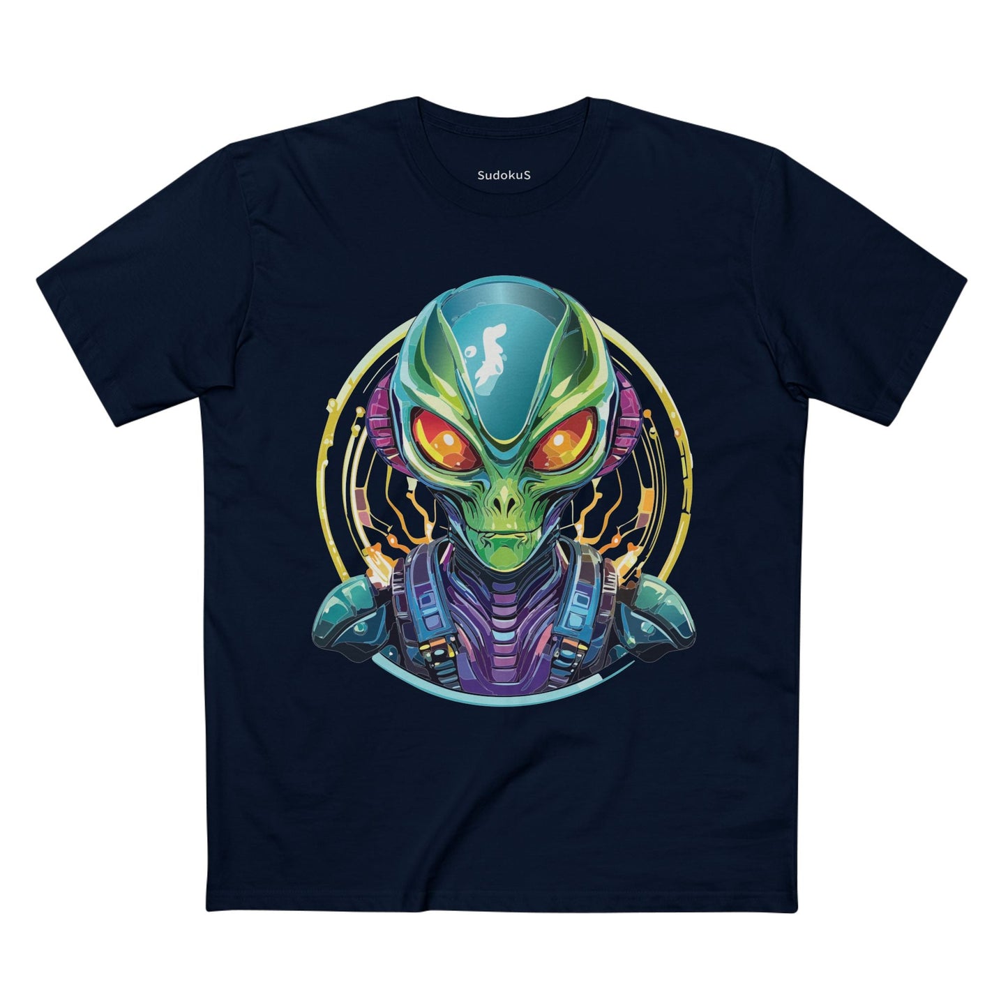 Aliens Graphic Unisex 100 Cotton Staple Tee 15