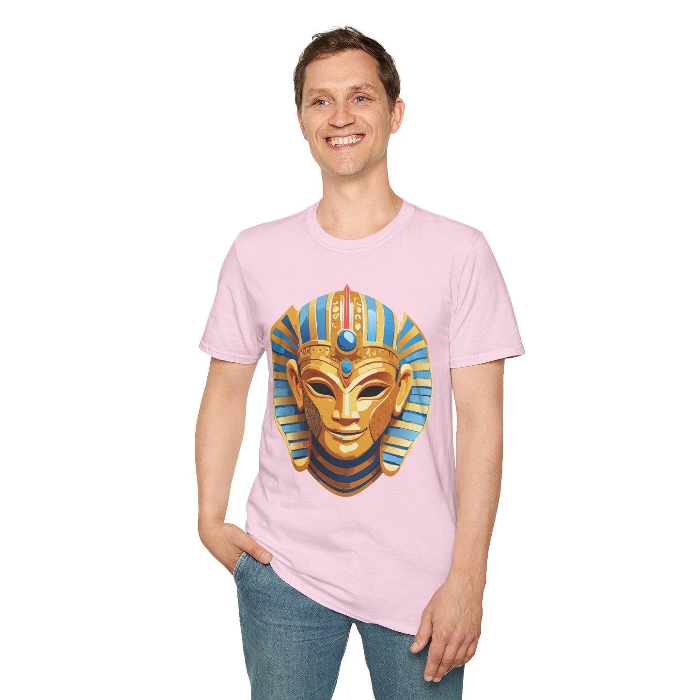 Mask Tee Shirt Unisex Masquerade Tee Softstyle Ring Spun Cotton Comfort For Everyday Wear