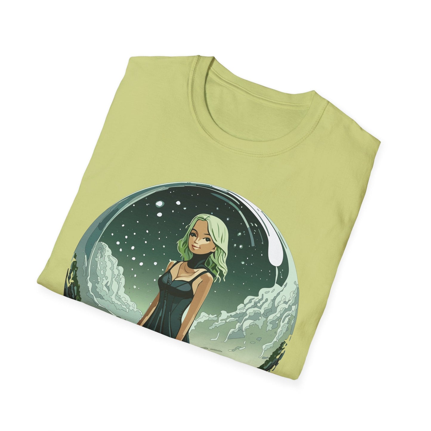 Womens Graphic T Shirt Art Design Tee Ladies Short Sleeve Softstyle 64000 Cotton Ring Spun