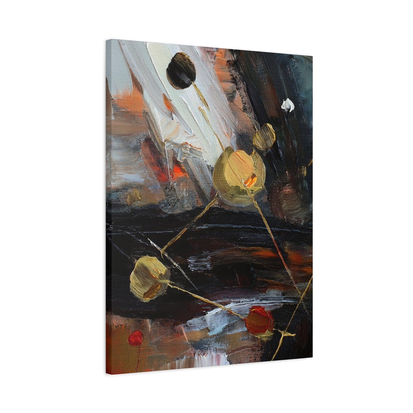 Abstract Oil Painting Print Canvas 20x24,20x30,24x30 24x32,24x36,30x40 32x48,36x48,40x60 Pine-Wood Inner Frame ABS-68