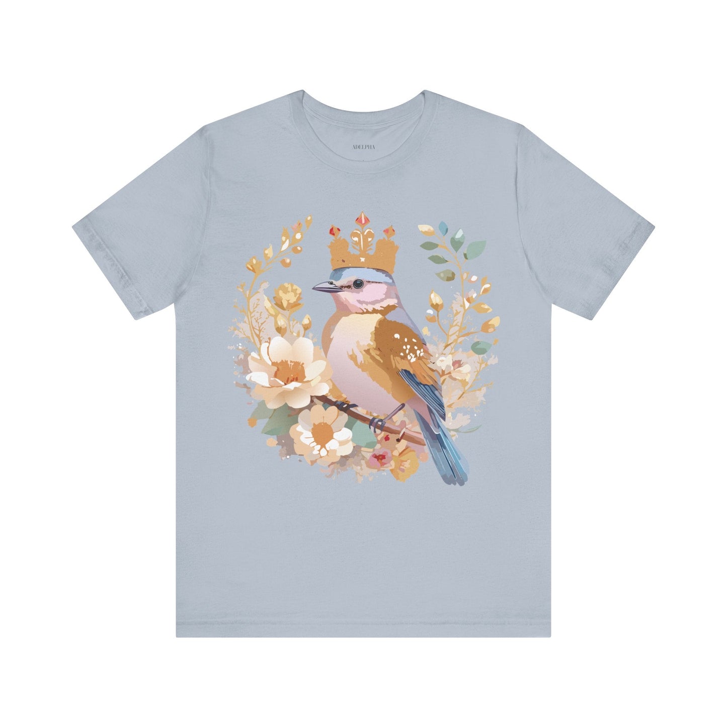 Medallion Graphic Unisex 100 Cotton Vintage Animal Medal Artwork Tee 19