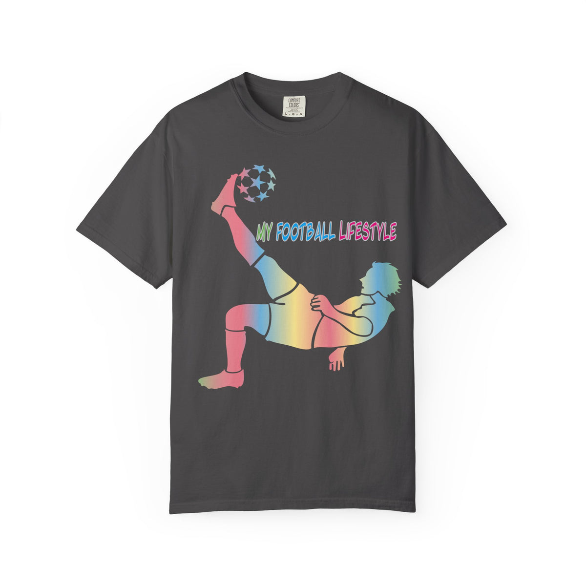 Sports Graphic Unisex T-Shirt Garment Dyed Cotton Relaxed Fit Comfort Colors 9