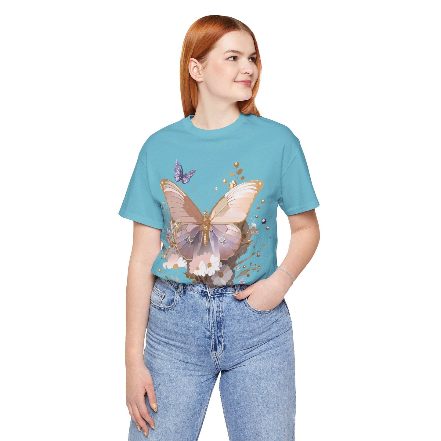 Adelpha Graphic Tee Unisex Jersey Short Sleeve Vintage Inspired Art Design Tee