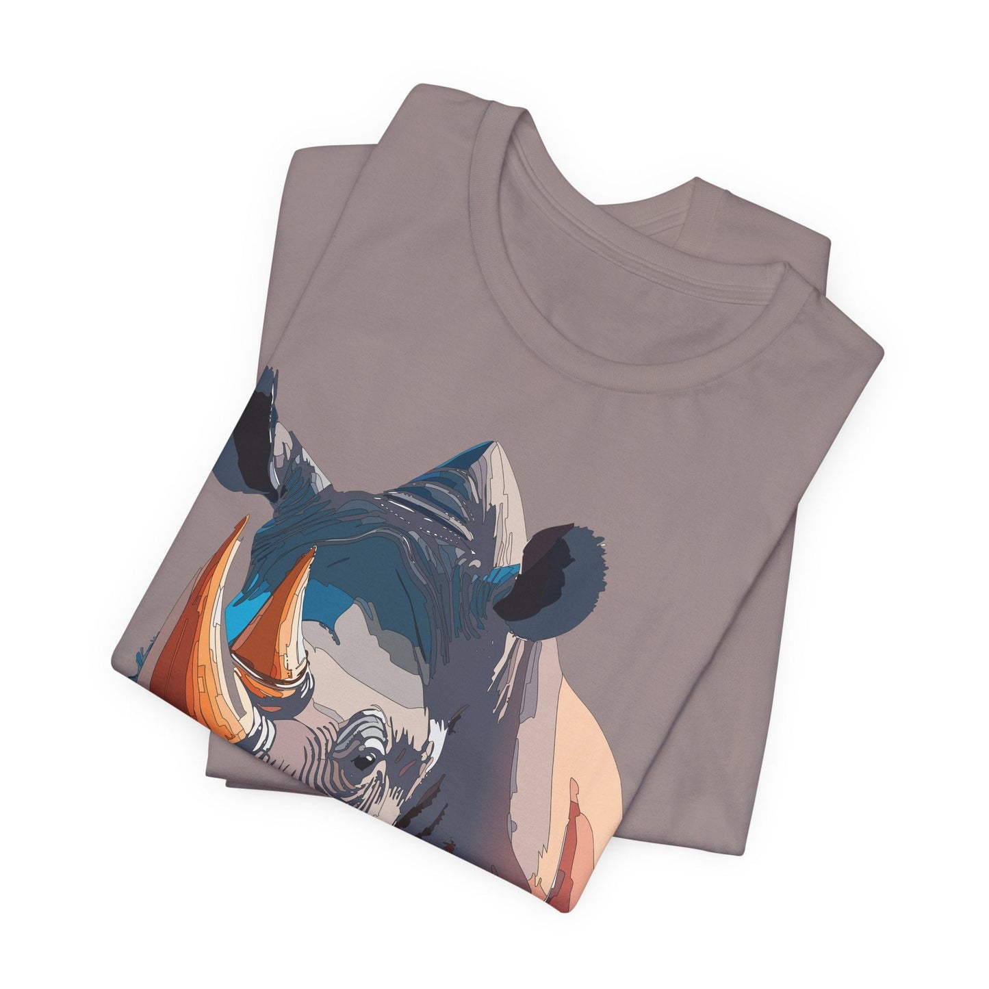 Unisex Animal Shirt Tee With Art Design Wild Animals Gildan Softstyle 64000 Graphic Tee