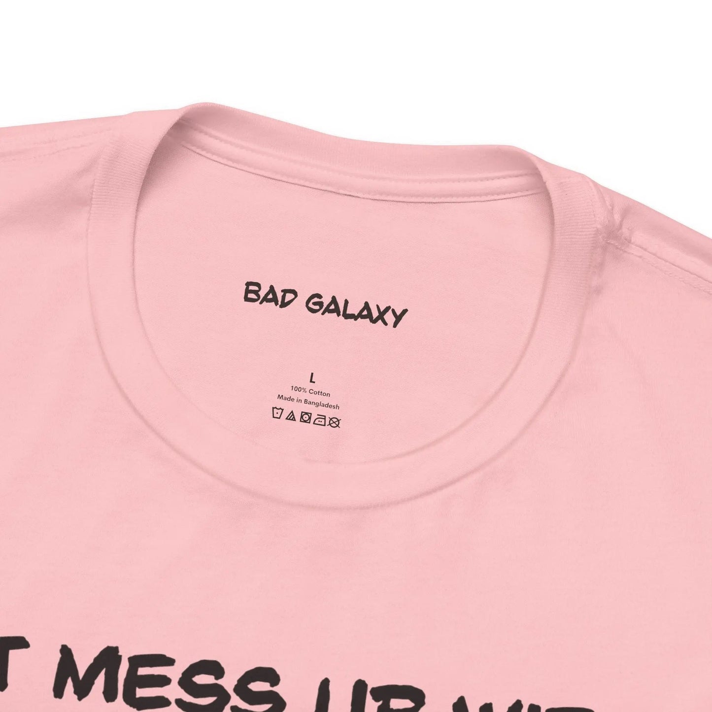 Bad Galaxy Animal T Shirt 100 Percent Cotton Eco Friendly Ink USA Printed Durable Stitching