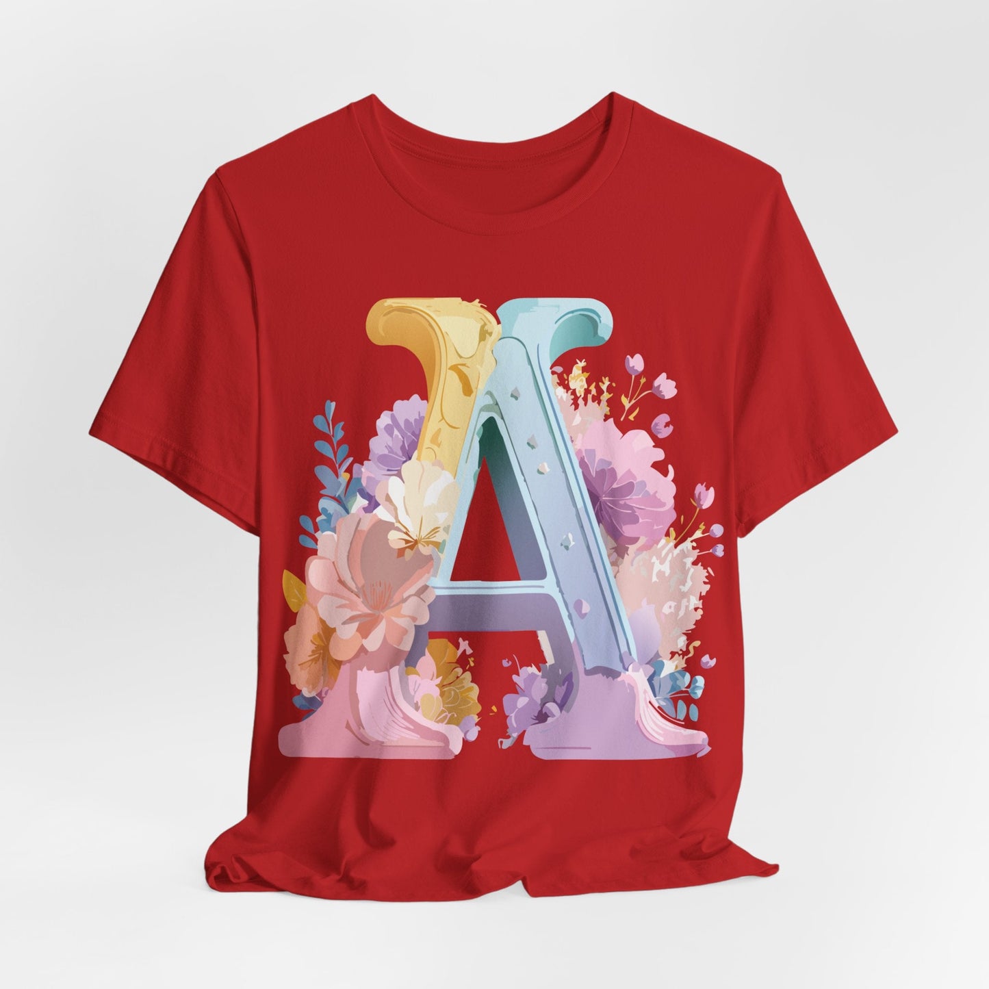 Letter A Shirt Unisex Graphic Tee With Vintage Inspired Adelpha Artwork For Everyday Wear