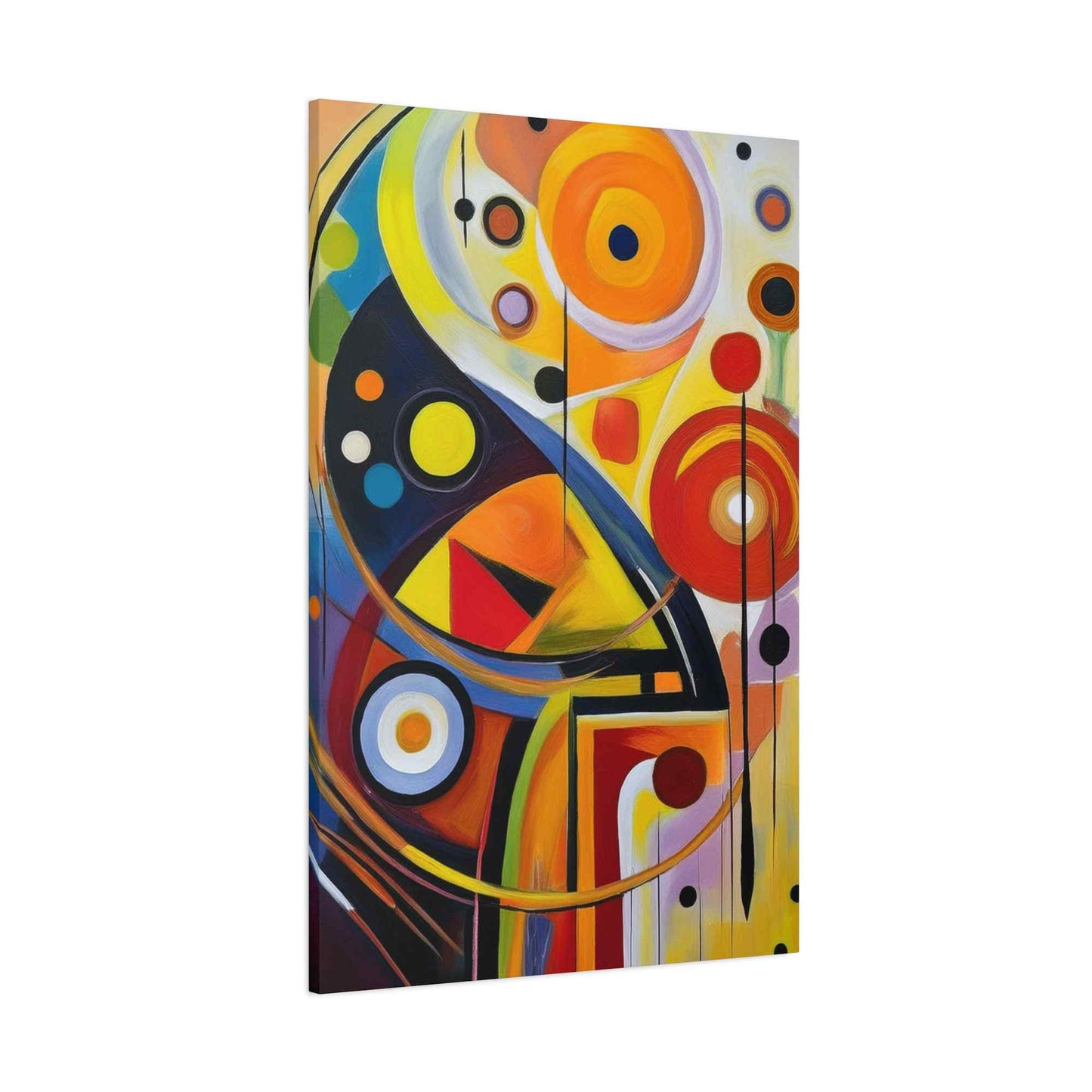 Abstract Painting Print Canvas 20x24,20x30,24x30, 24x32,24x36,30x40, 32x48,36x48,40x60 Pine-Wood Inner Frame ABS-7