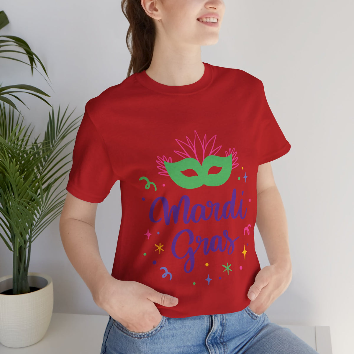 Camiseta unisex de algodón para carnaval