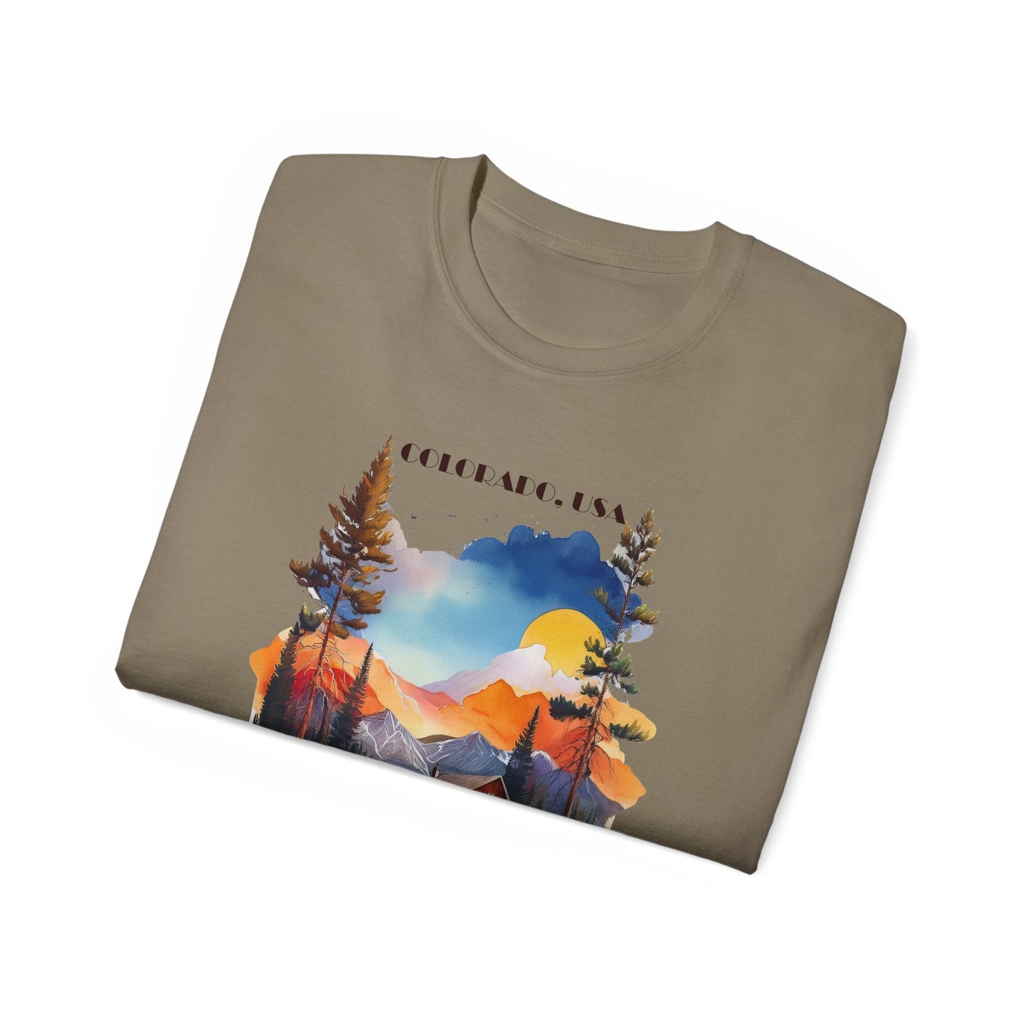 Colorado Graphic Unisex Cotton T‑Shirt 2