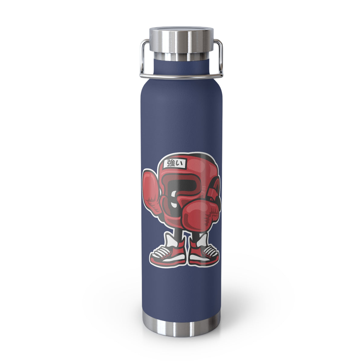 22oz Copper Insulated Water Bottle with Cartoon Design - CV7
