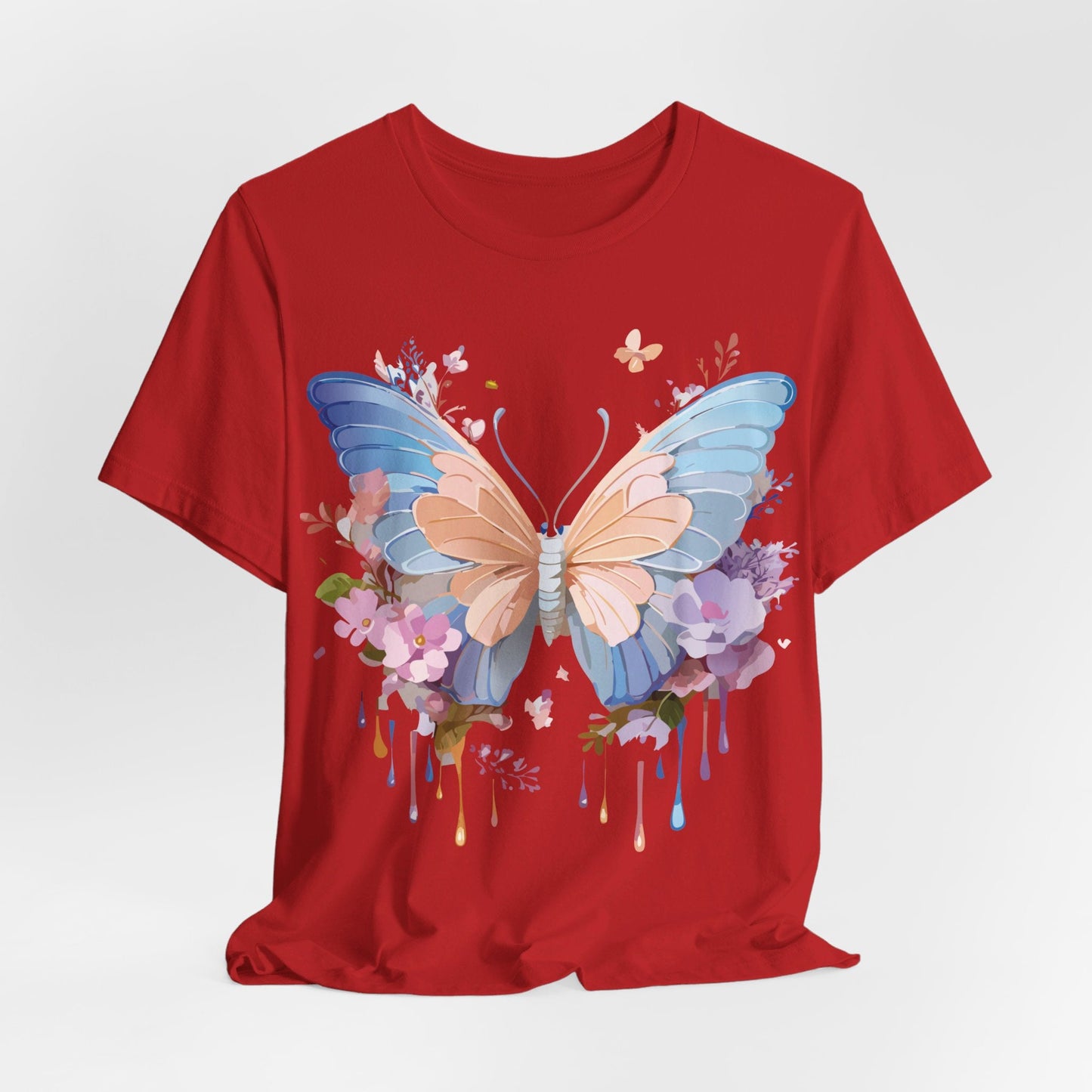 Butterfly Graphic Tee By Adelpha Unisex Short Sleeve Shirt Art Design