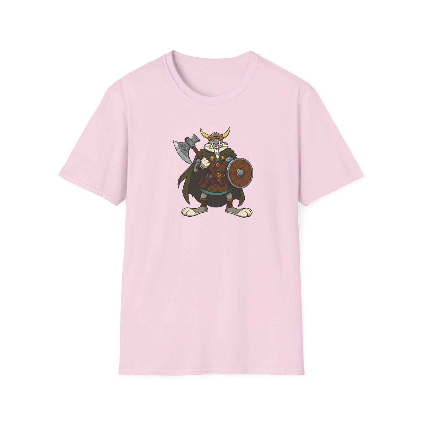 Bugs Bunny T Shirt Cartoon Design Unisex Graphic Tee Gildan Softstyle 64000 Animation Artwork