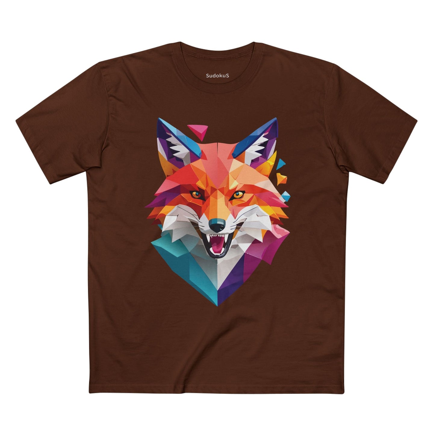 Fox Graphic Unisex 100 Cotton Staple Tee with Animal Design Artwork 22