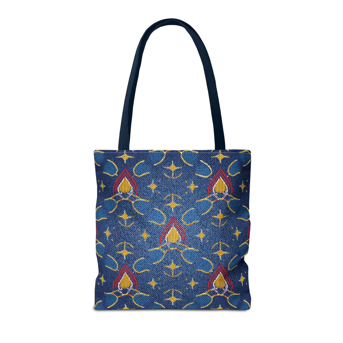Diwali Graphic Denim Fabric Imitation Print Unisex Canvas Bag Poly Spun 3 Sizes Tote Bag 205-25