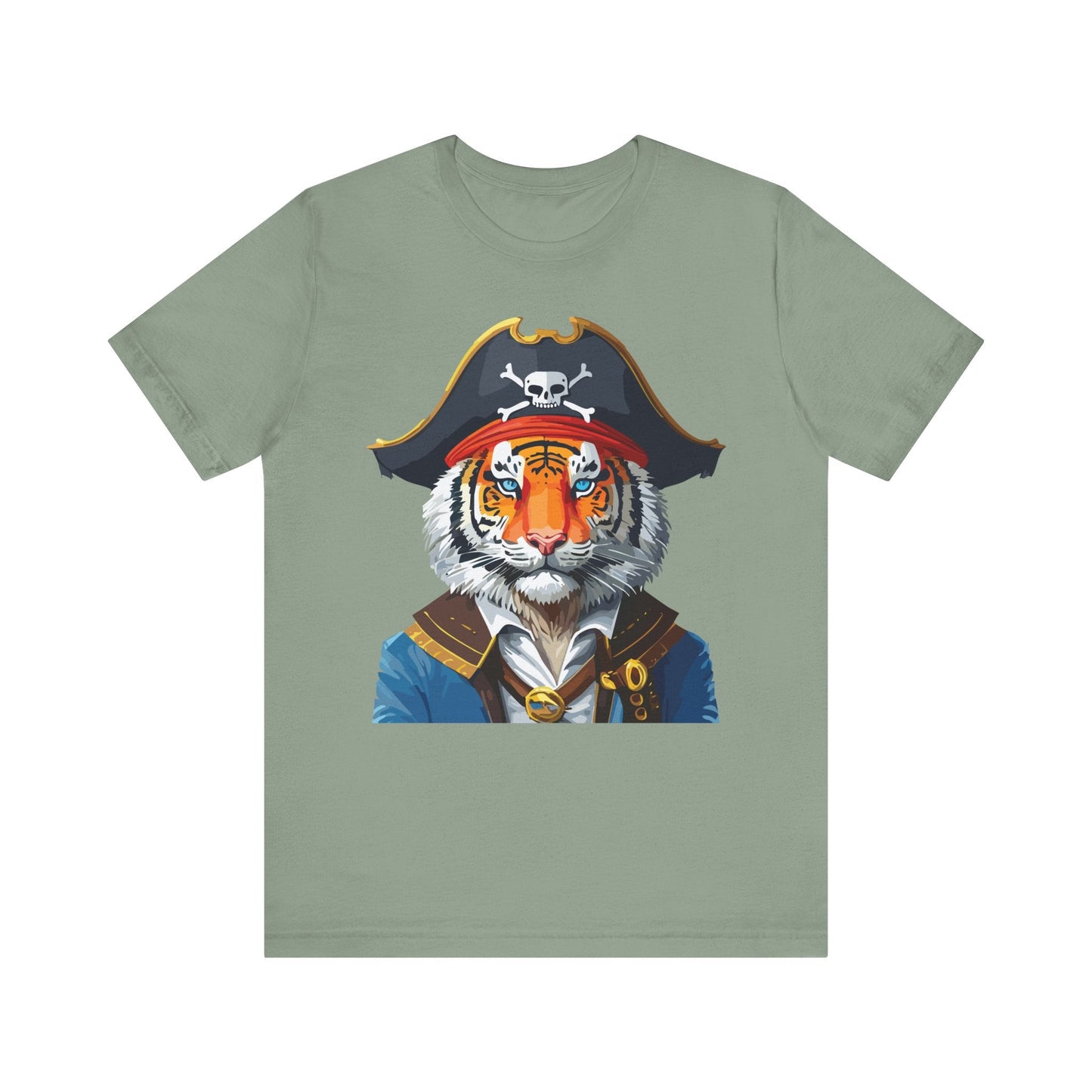 Unisex Animal Tee Shirt With Art Design Wild Animals Shirt Gildan Softstyle 64000