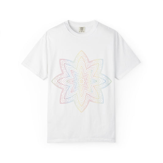 Camiseta unisex con estampado abstracto