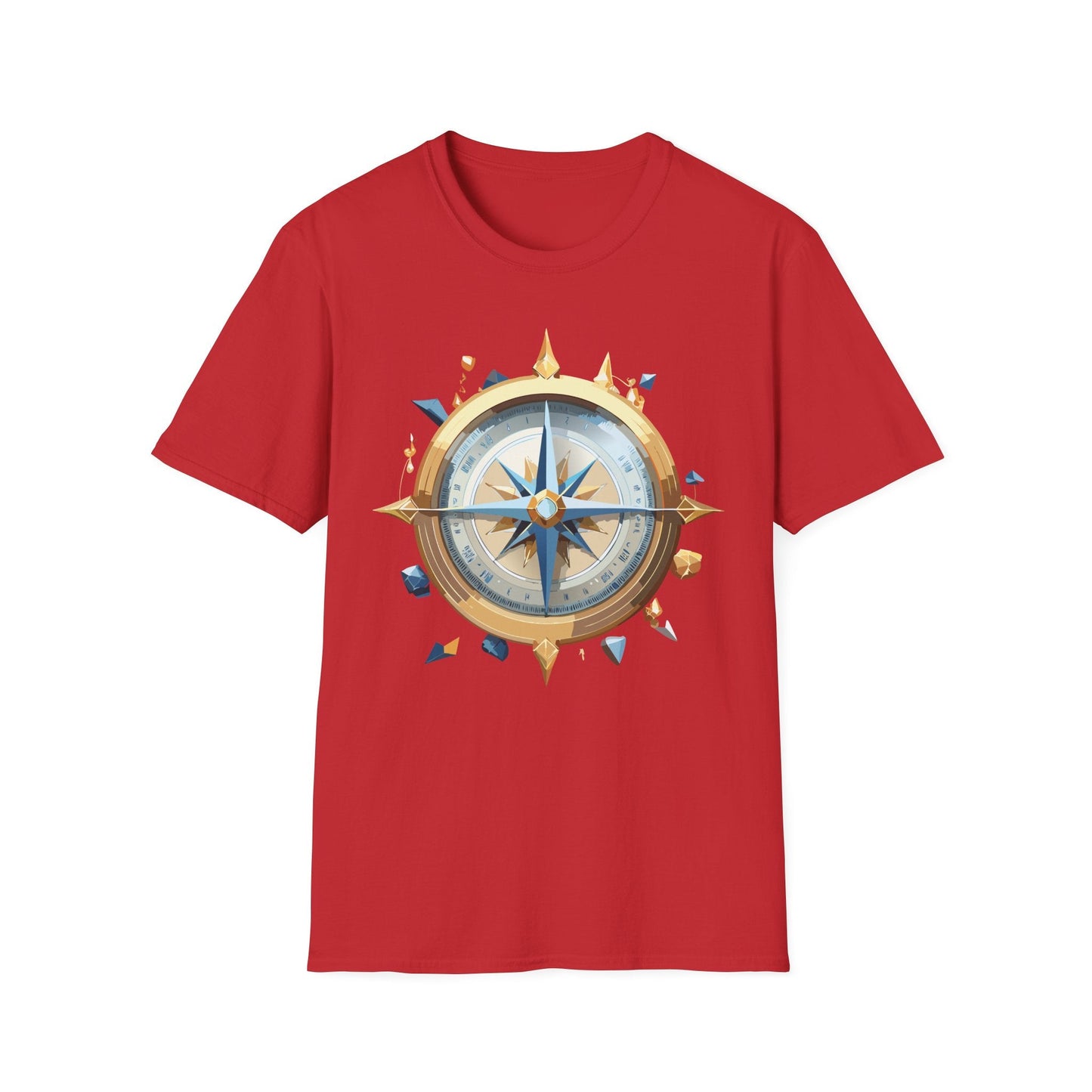 Compass Navigator Graphic Tee Unisex 100 Cotton 25