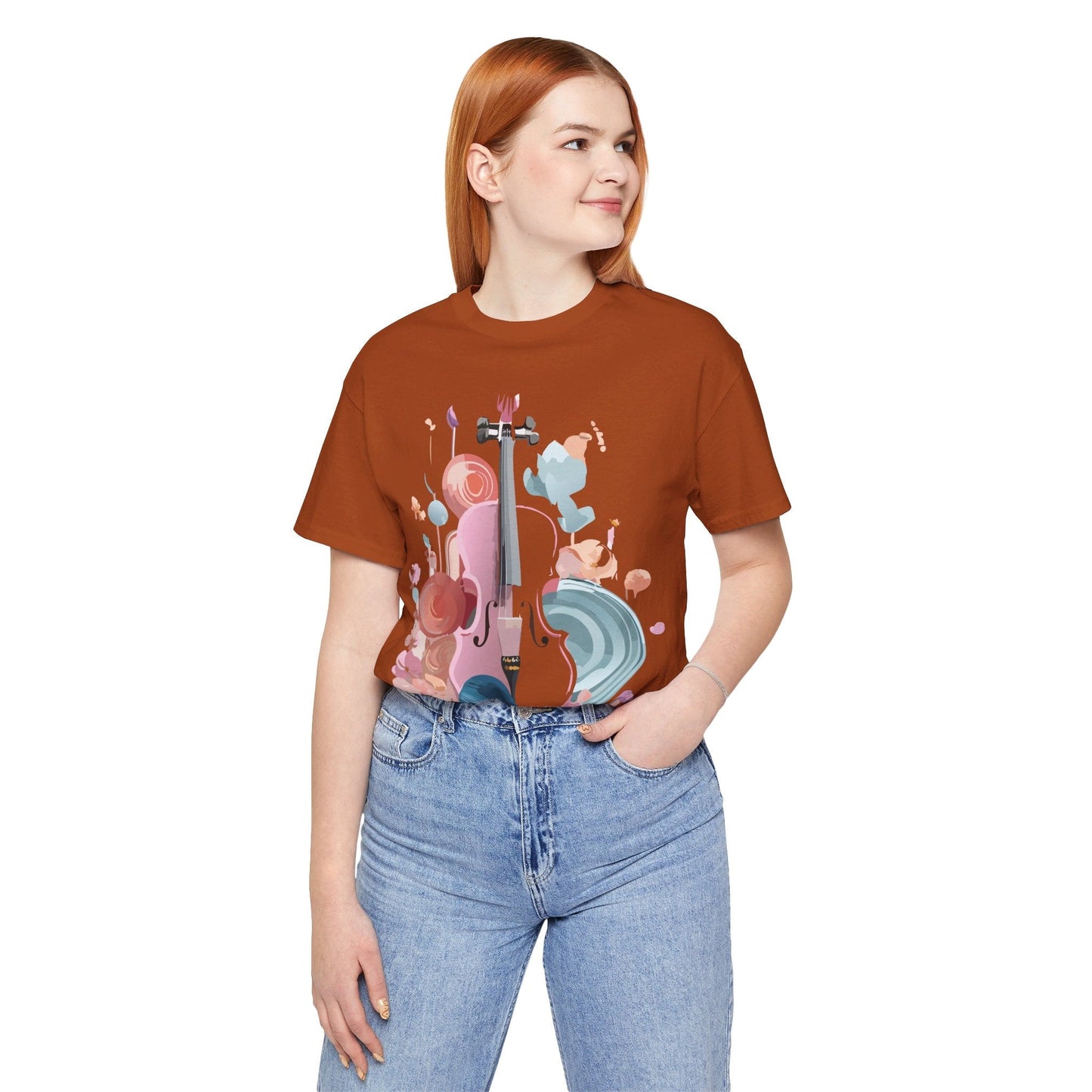 Adelpha Music Graphic T Shirt Unisex Short Sleeve Tee Vintage Inspired Artwork Edition