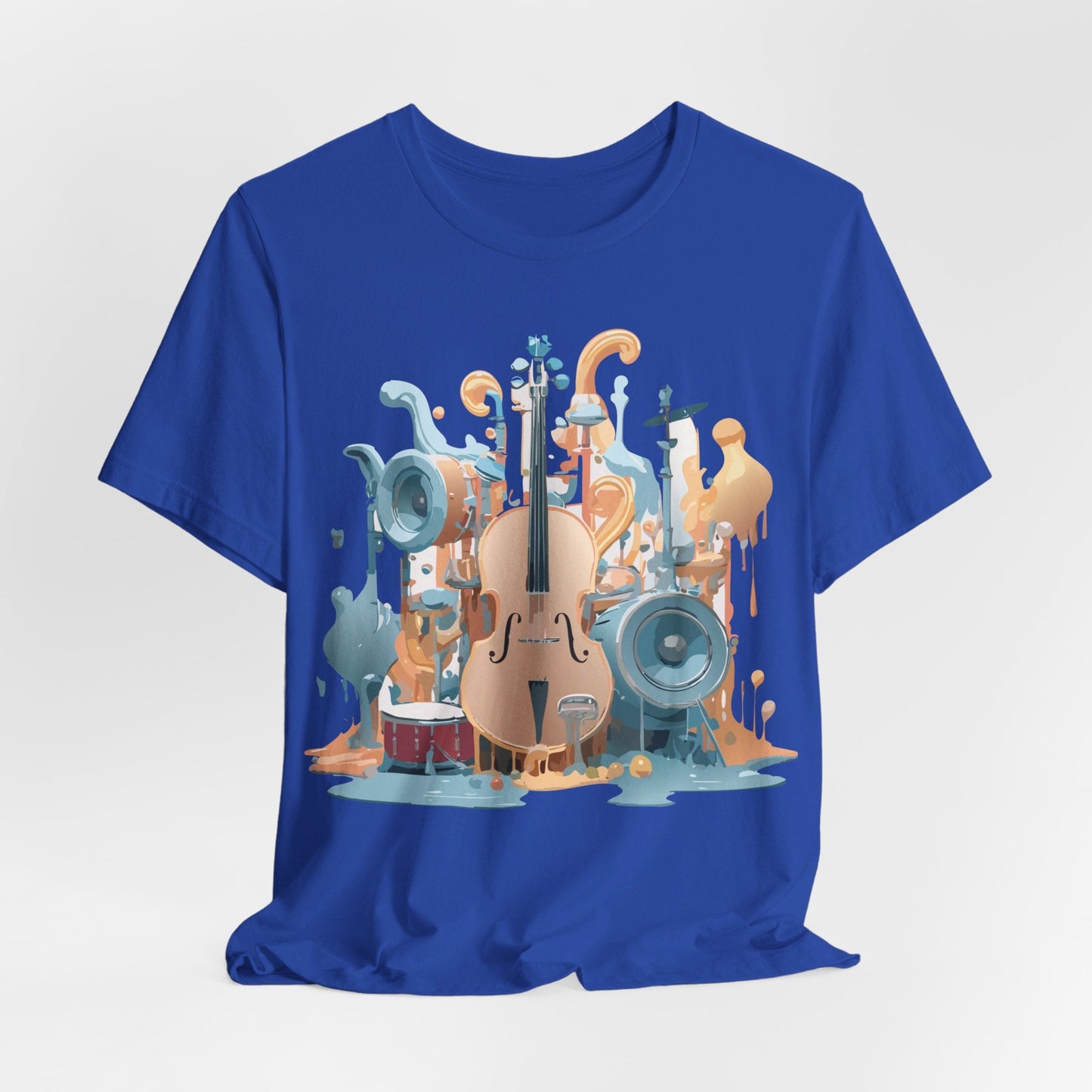 Adelpha Music Graphic T Shirt Unisex Jersey Short Sleeve Vintage Inspired Art Tee