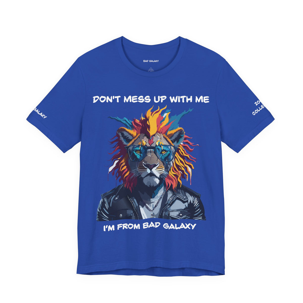 Animal Graphic Unisex Cotton Bella+Canvas Tee with Art Design b6