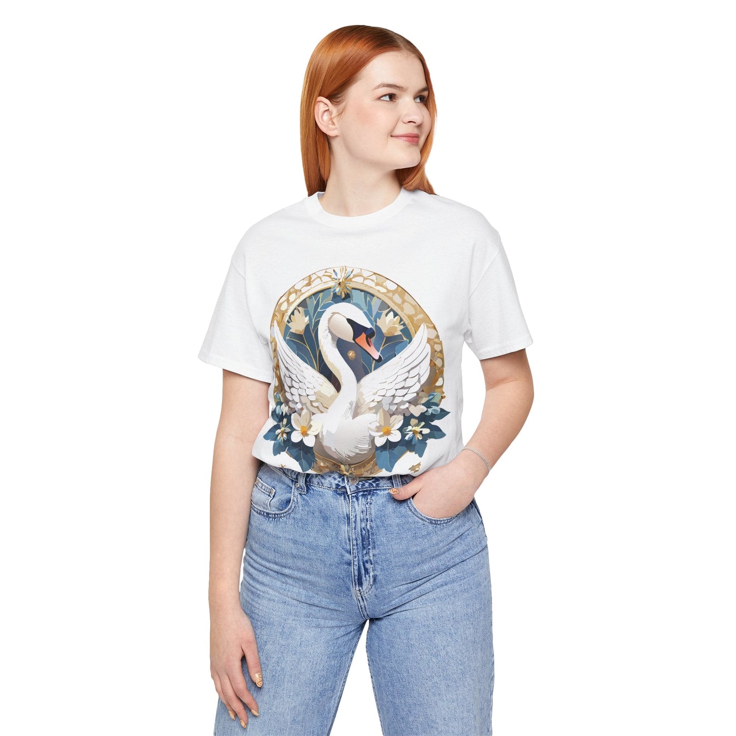 Adelpha Medallion Graphic Tee Unisex Jersey Short Sleeve Vintage Inspired Art Design