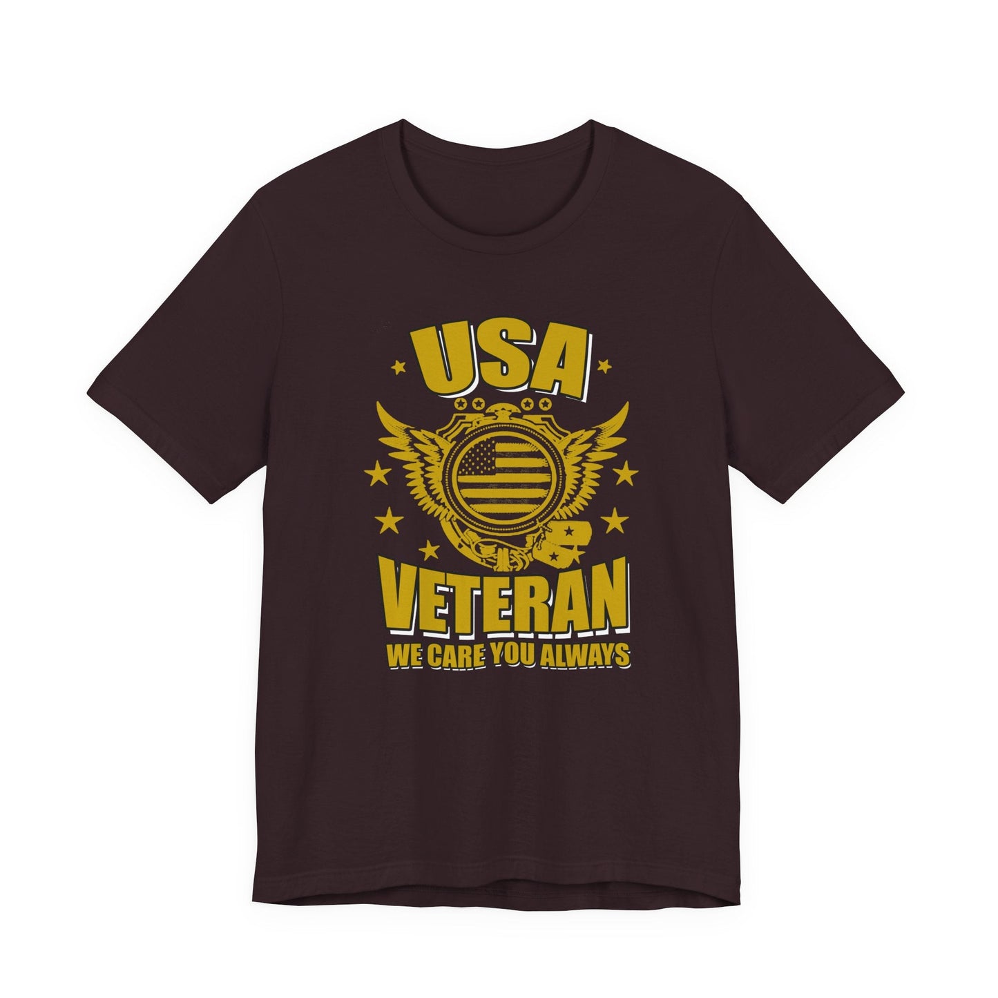 Army Veteran Patriotic Graphic Design Unisex Cotton T-Shirt v59