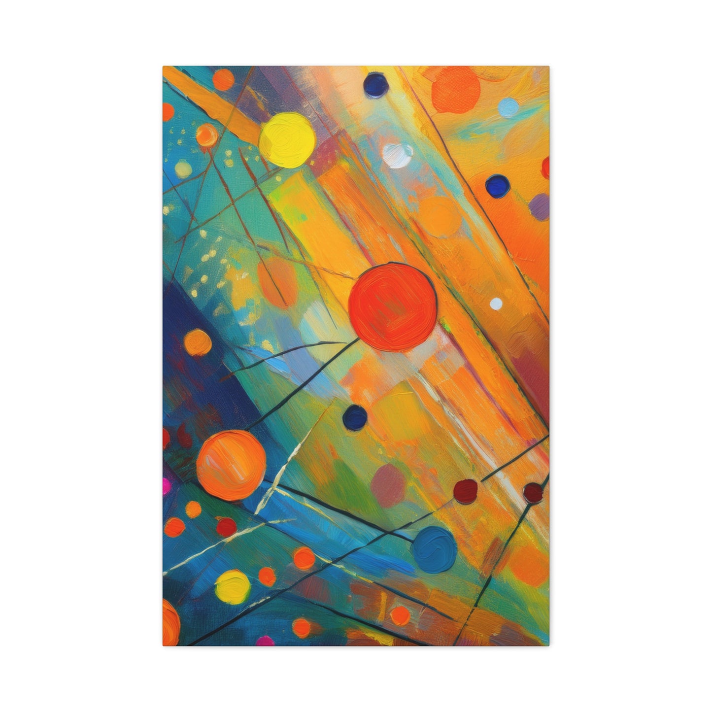 Abstract Oil Painting Print Canvas 20x24,20x30,24x30 24x32,24x36,30x40 32x48,36x48,40x60 Pine-Wood Inner Frame ABS-141
