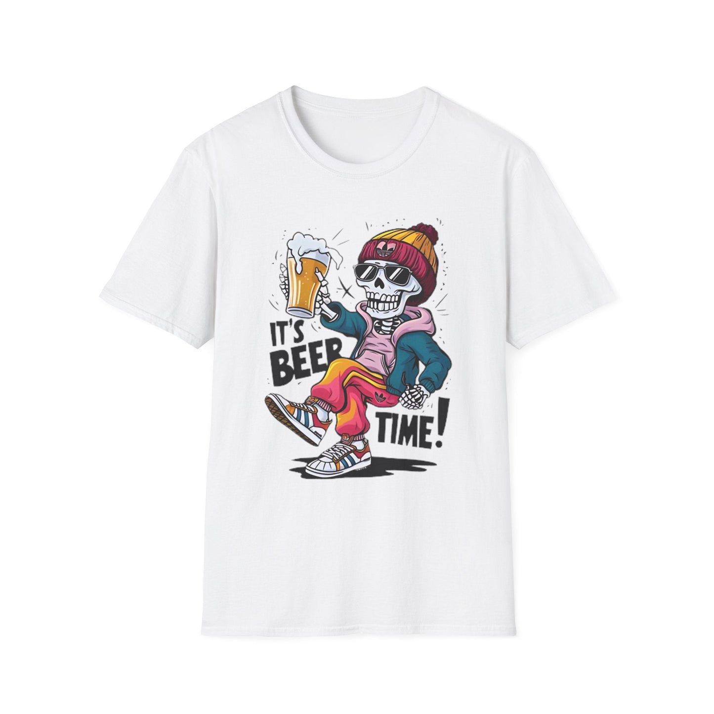 Gildan Softstyle 64000 Skull T Shirt Unisex Skeleton Graphic Tee Premium Comfort