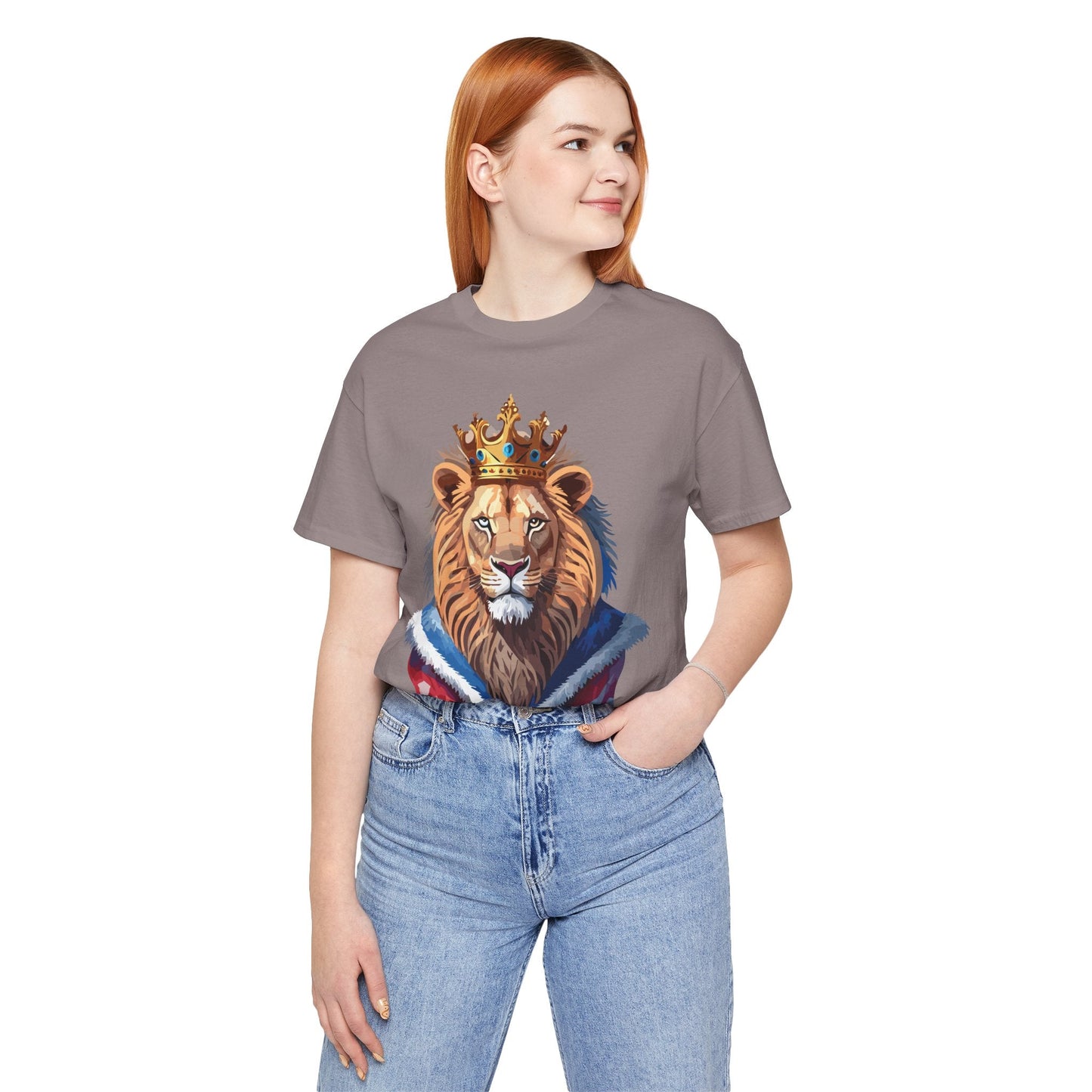 Unisex Animal T Shirt With Art Design Wild Animals Shirt Gildan Softstyle 64000 Cotton