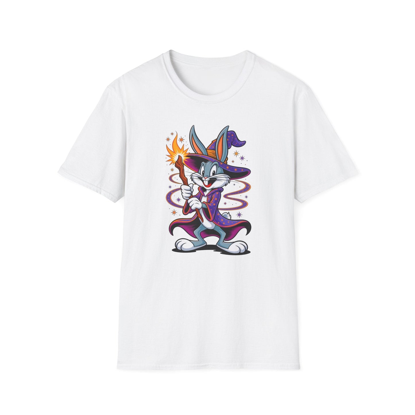 Bugs Bunny T Shirt Unisex Softstyle Gildan 64000 Cartoon Tee With Classic Design Art