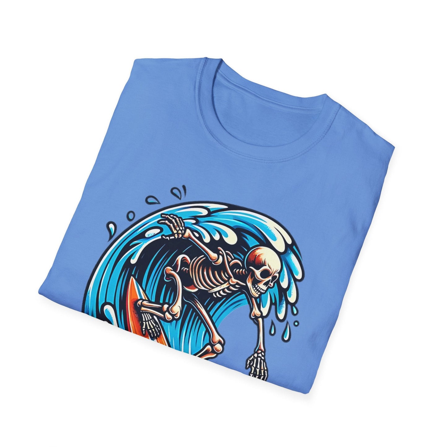 Skull Graphic Unisex Cotton T-shirt with Skeleton Artwork Design 10