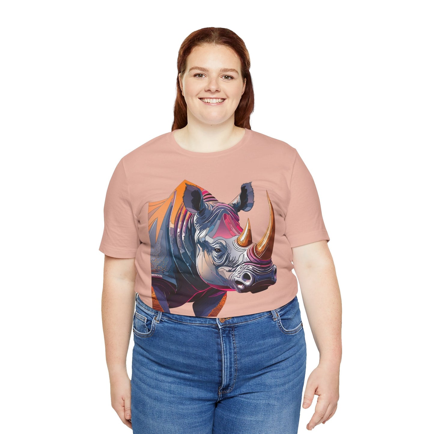 Unisex Animal Print Tee Shirt Featuring Wild Animals Art Design For Everyday Wear