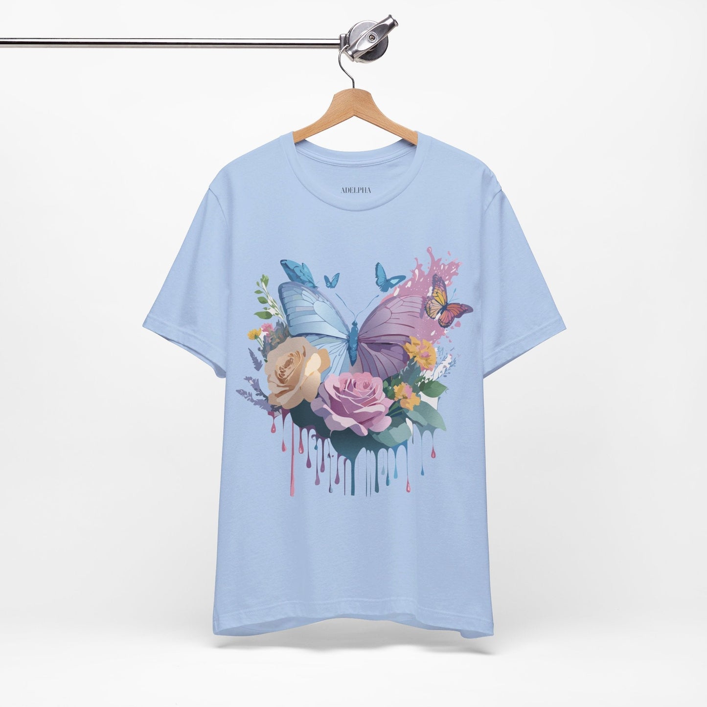 Butterfly Graphic Tee Unisex Jersey Short Sleeve Shirt Adelpha Art Design