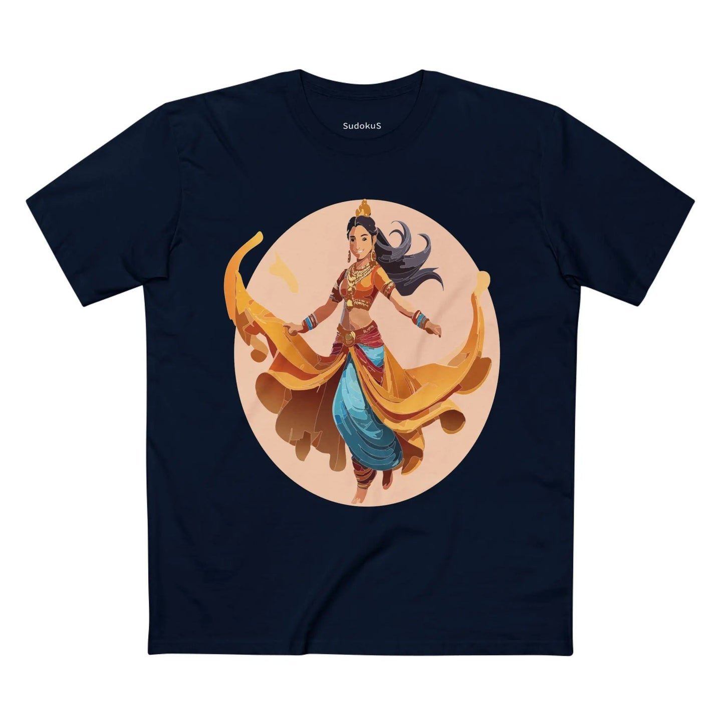 Dancer Graphic Unisex 100 Cotton Staple Tee 7