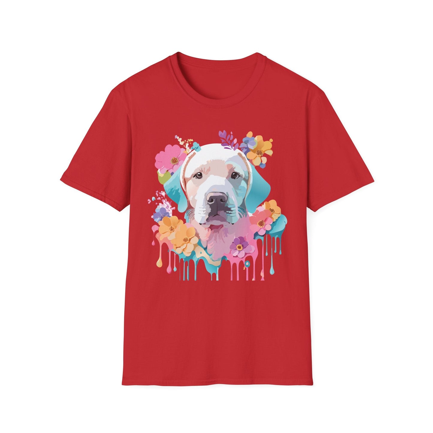 Dog Shirt Unisex Animal Tee Softstyle Gildan 64000 Short Sleeve Tee