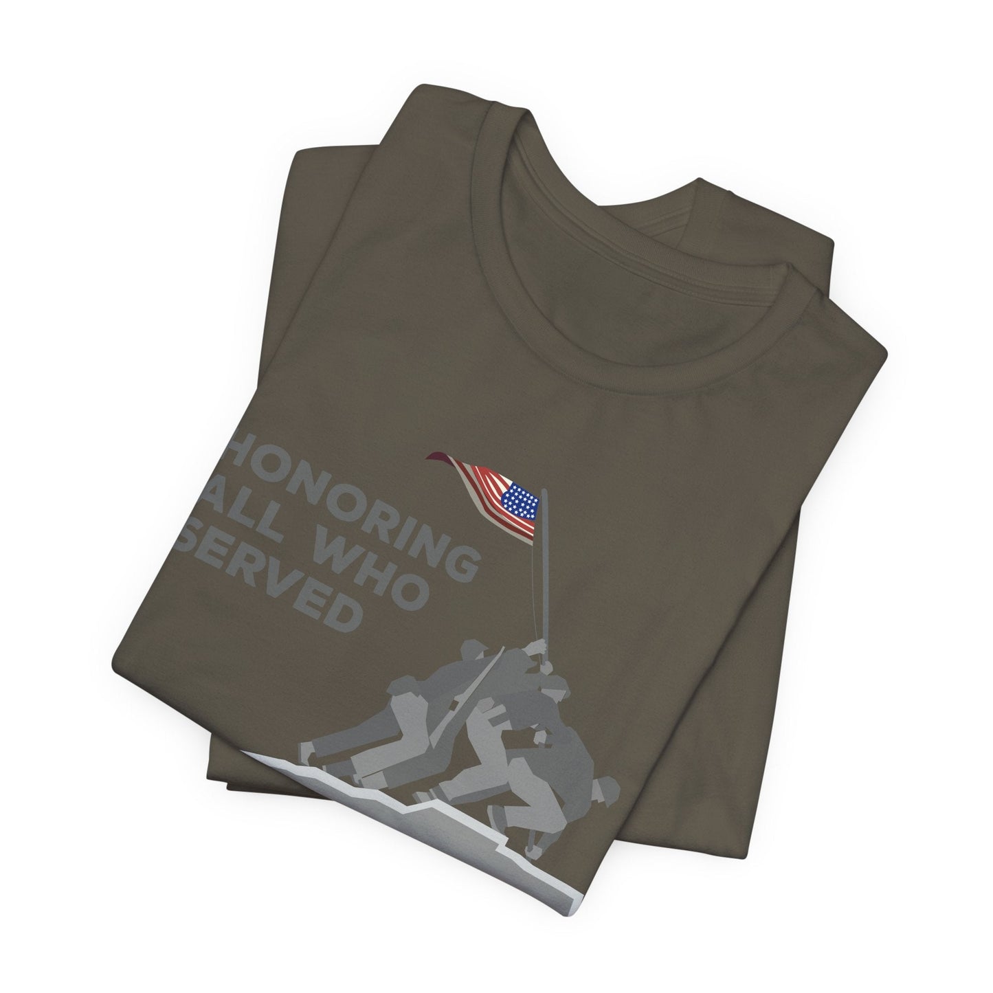 Army Veteran Patriotic Graphic Design Unisex Cotton T-Shirt v52