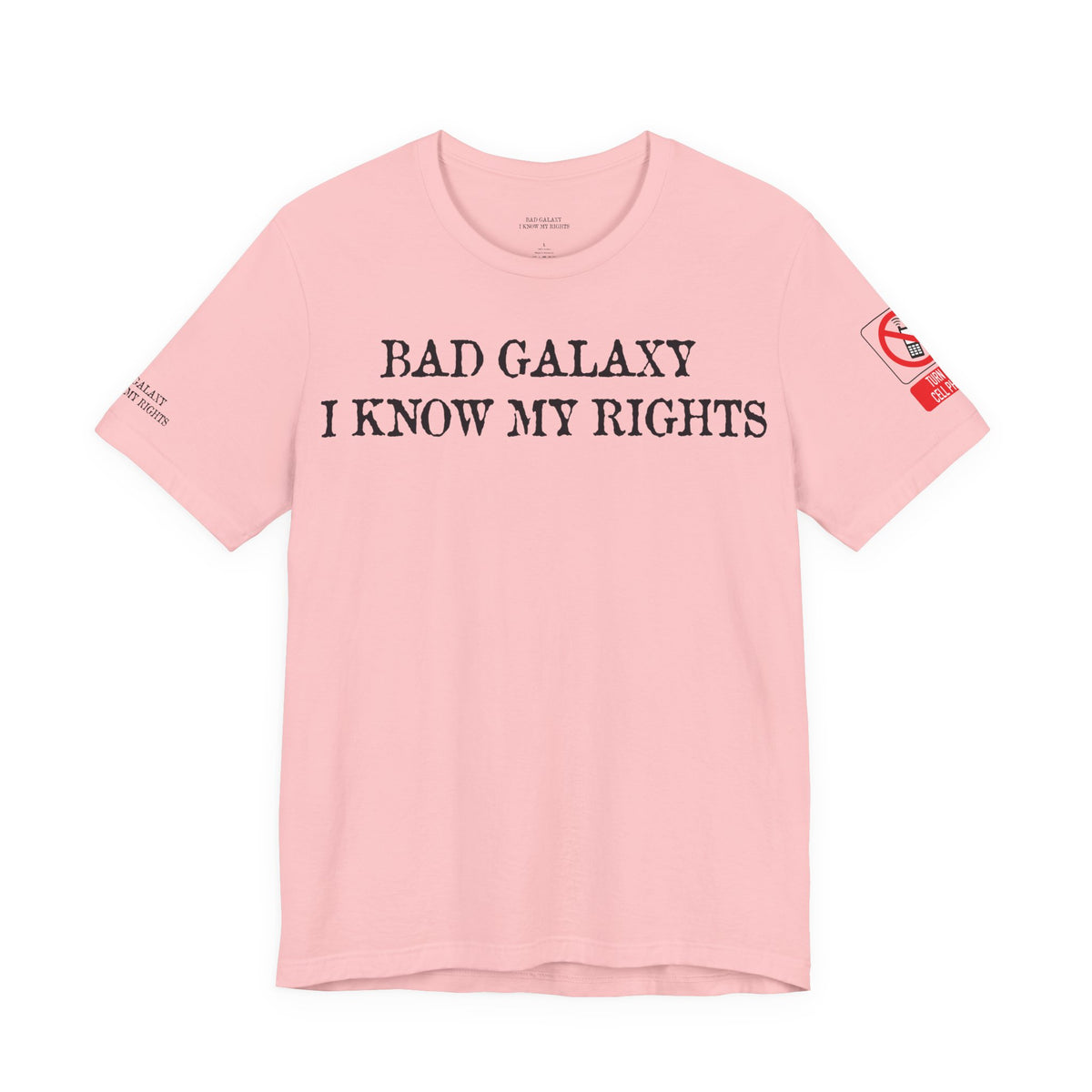 Art Red Stamp Graphic Unisex Cotton Bella+Canvas Tee with Art Design b98