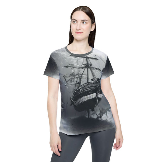 Camiseta de poliéster con arte fotográfico