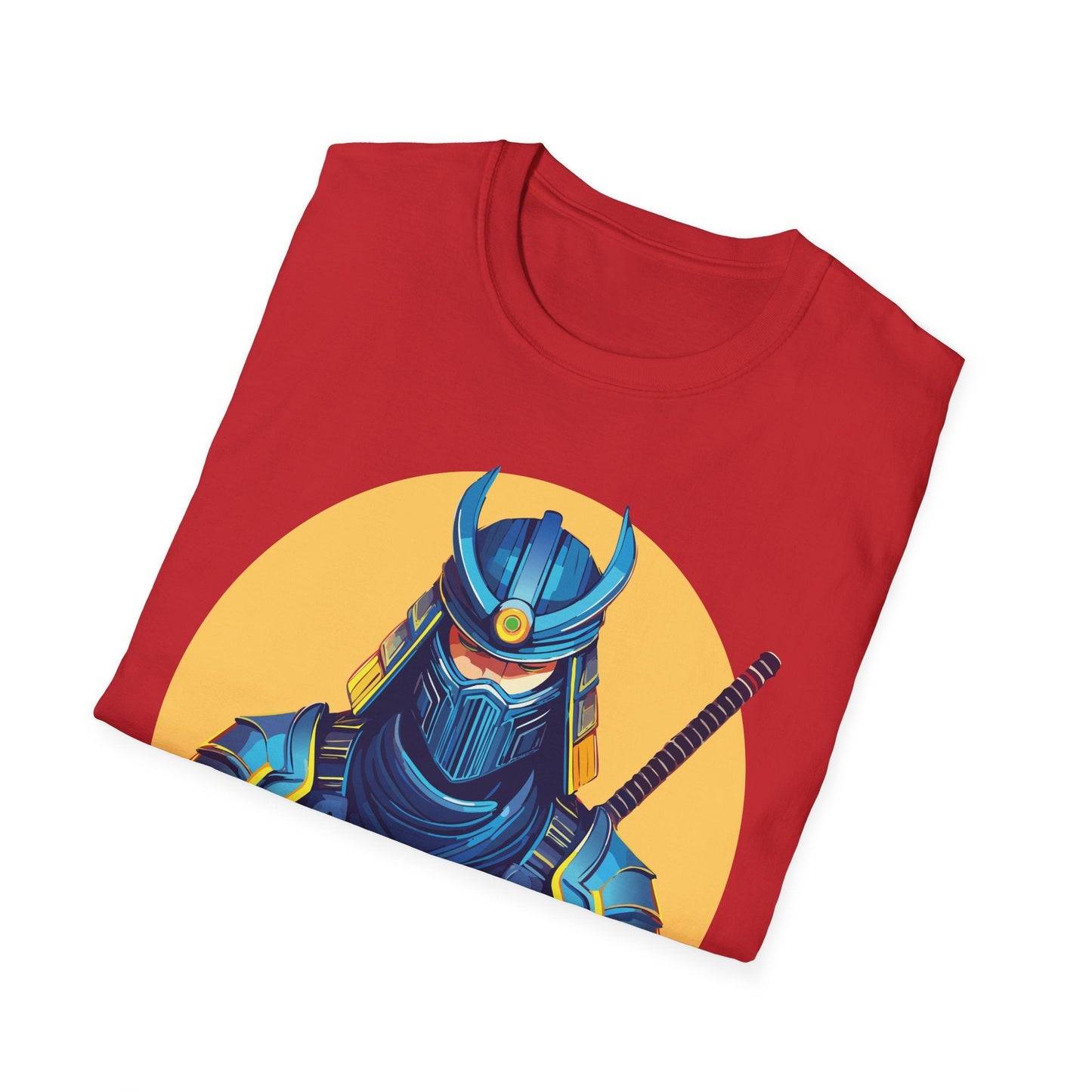 Samurai Shirt Unisex Softstyle T Shirt 100 Percent Ring Spun Cotton Tee For Everyday Comfort