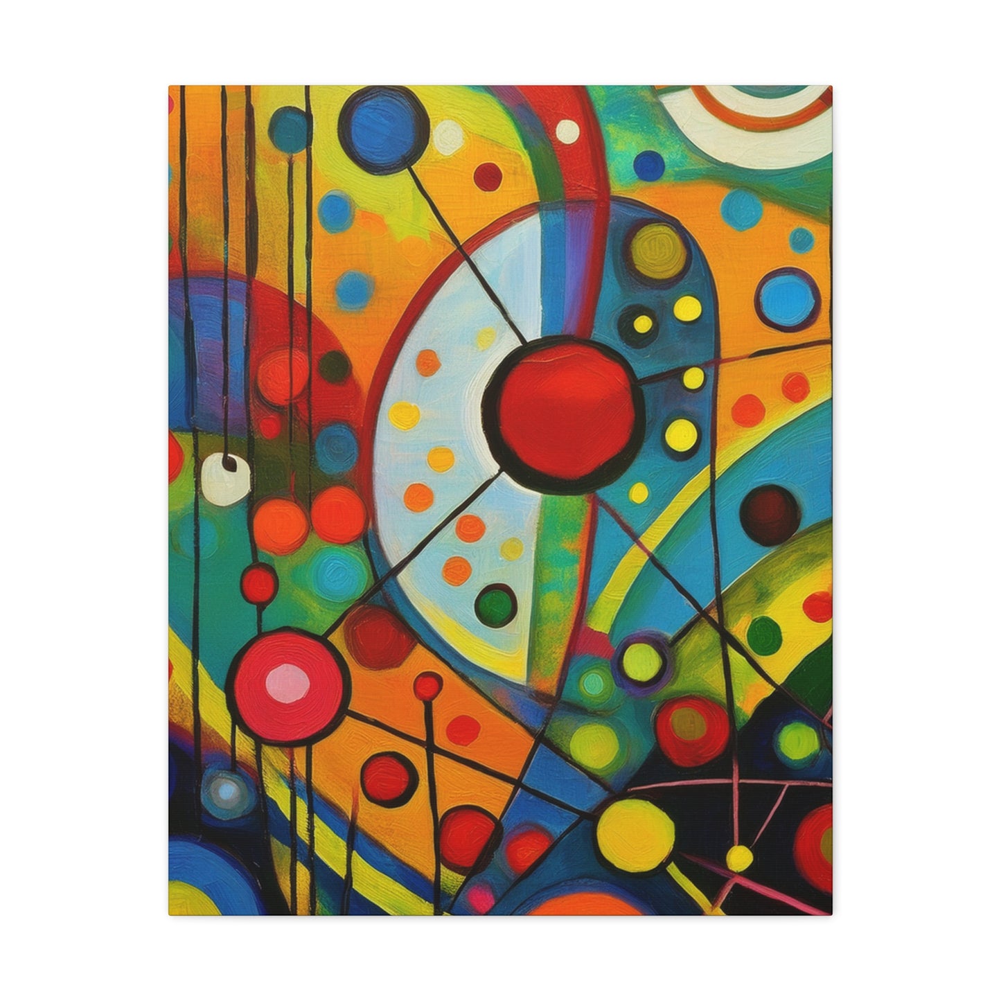 Abstract Oil Painting Print Canvas 20x24,20x30,24x30 24x32,24x36,30x40 32x48,36x48,40x60 Pine-Wood Inner Frame ABS-137
