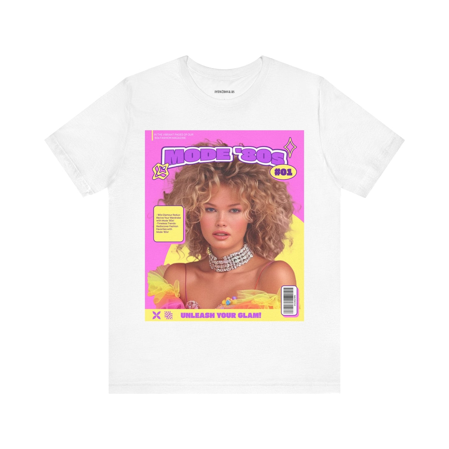 Magazine Cover Shirt Unisex Jersey Short Sleeve Tee Lightweight Breathable