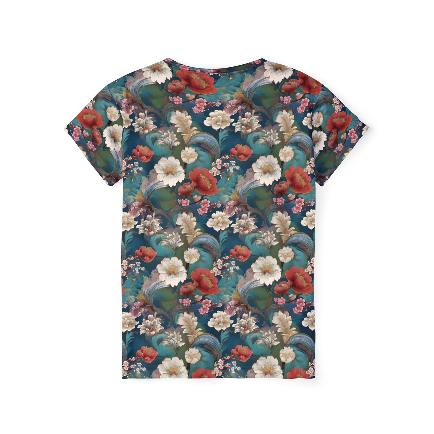 Floral Print Shirt, Shirt with Flowers