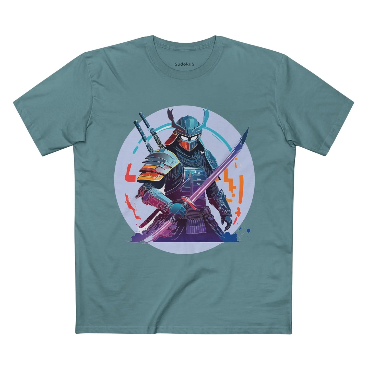 Samurai Graphic Unisex 100 Cotton Staple Tee 5