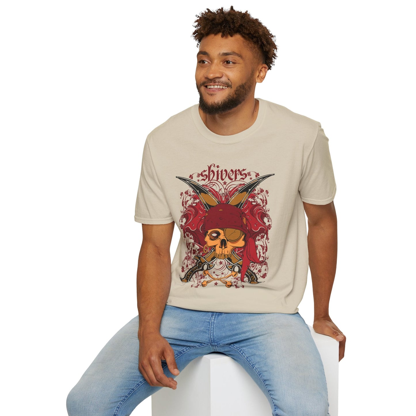 Art Design Graphic Tee Unisex Softstyle 64000 100 Percent Cotton Ring Spun For Art Lovers