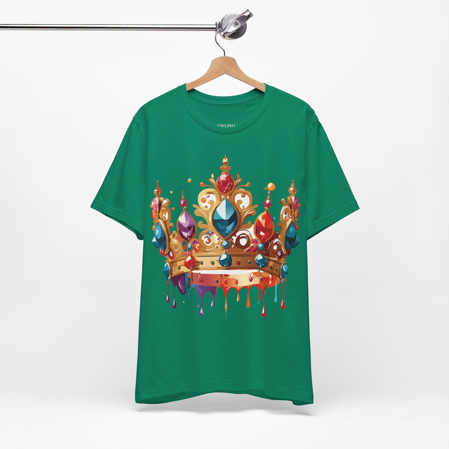 Crown Graphic Unisex 100 Cotton Vintage Artwork Tee 11