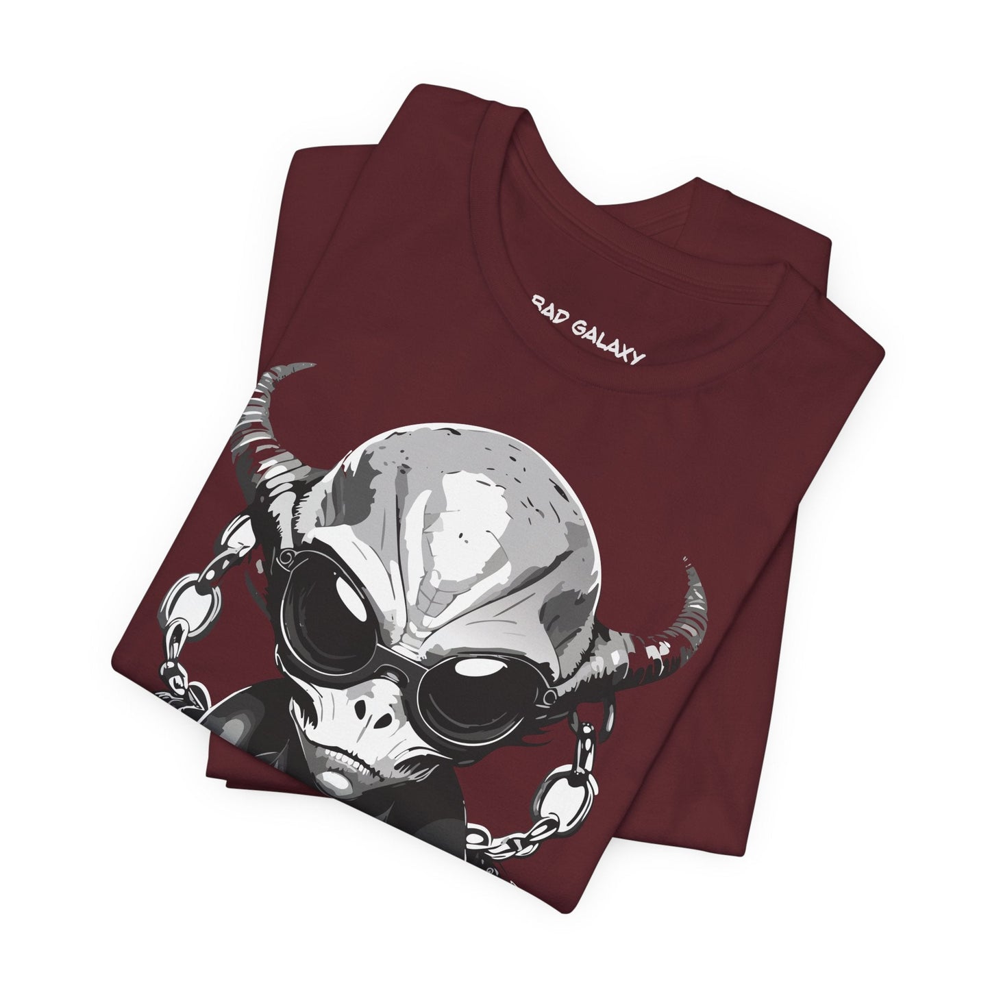 Alien T Shirt From Bad Galaxy Graphic Tee With Free Shipping Lightweight 100 Cotton USA Made