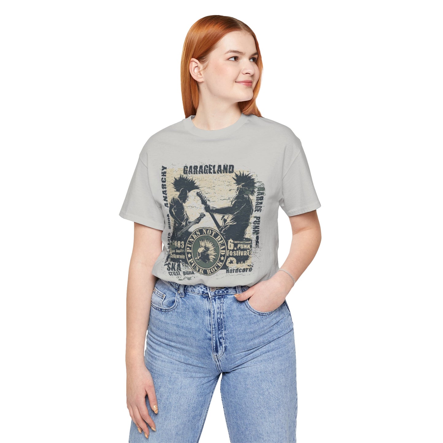 Punk Rock Graphic Tee, Retro Graphic T-Shirt, Artistic Vintage T-Shirt, Vintage Shirt, Retro Tee, Art Design Music Tees