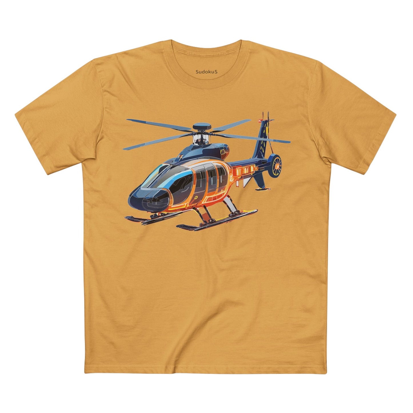 Chopper Graphic Unisex 100 Cotton Staple Tee 10