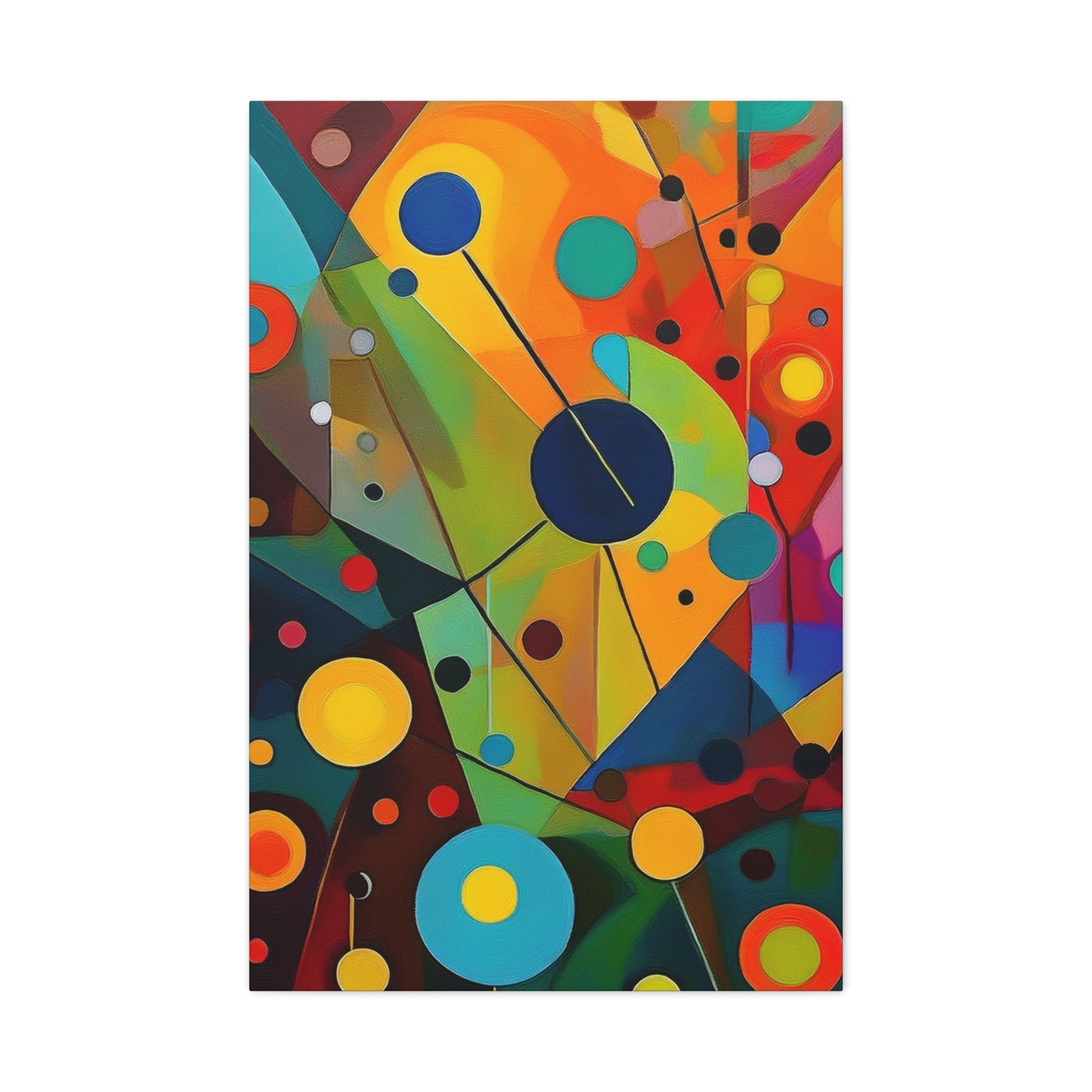 Abstract Oil Painting Print Canvas 20x24,20x30,24x30 24x32,24x36,30x40 32x48,36x48,40x60 Pine-Wood Inner Frame ABS-146