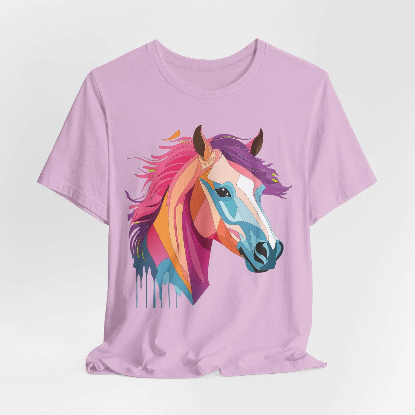 Unisex Animal Shirt Art Design Short Sleeve With Wild Animals Graphic Print Comfort Tee